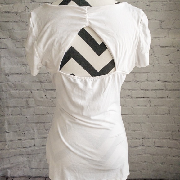 White House Black Market Jeweled Top Sz M - Picture 4 of 5